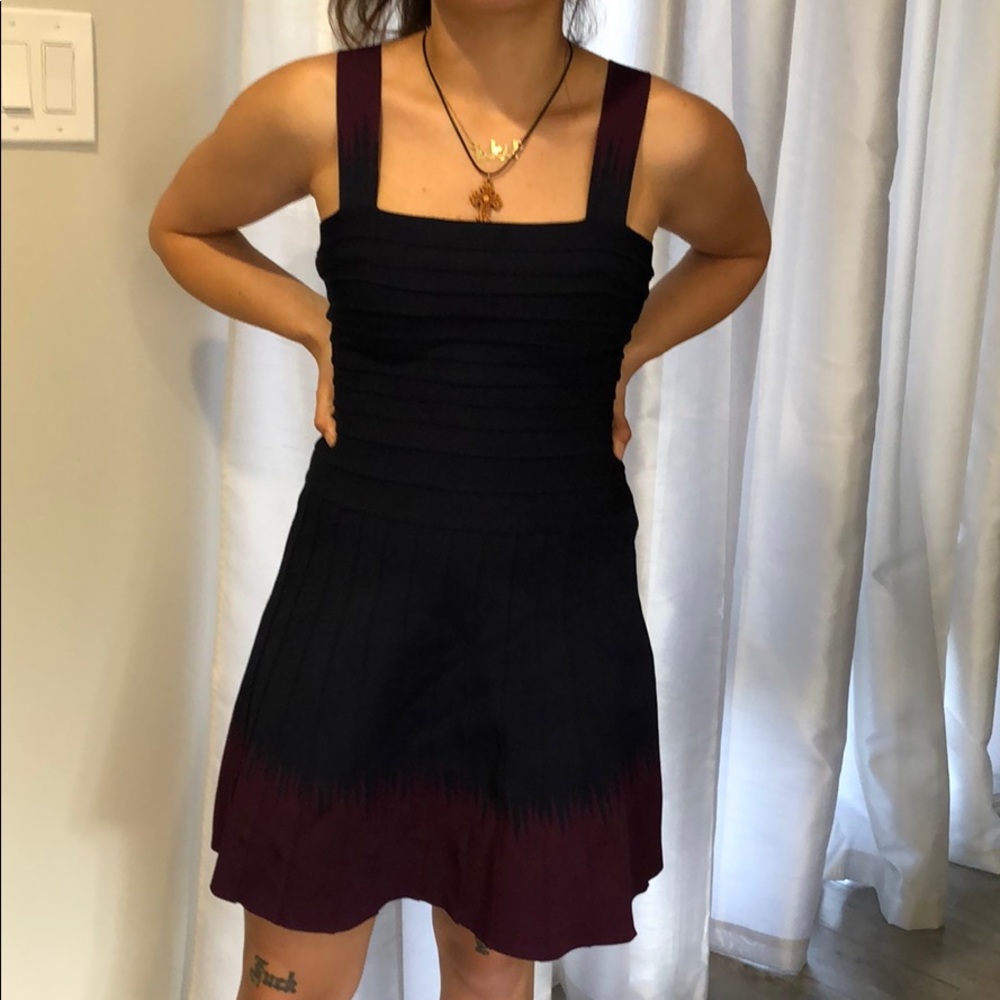 HERVE LEGER ADINA BANDAGE DRESS SIZE SMALL NWT